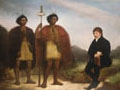 Waikato (left), Hongi Hika (centre) and Thomas Kendall (right)