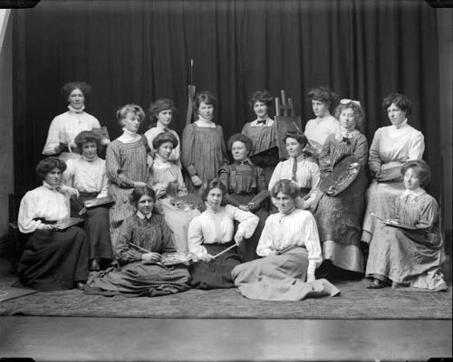 Canterbury women painters, 1909