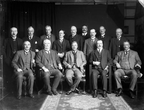 Members of the National ministry, 1916