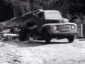 1950s logging truck