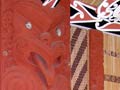 Ruawharo carving from Kahungunu marae