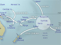 Map of Pacific migrations