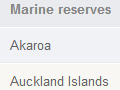 Marine protected areas