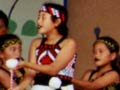 School children performing at Te Hui Ahurei