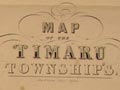 Map of the Timaru townships 