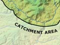 Across catchments