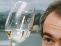 Kevin Judd with Cloudy Bay sauvignon blanc