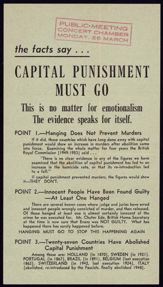 Activism against capital punishment