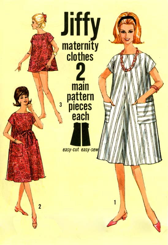 Maternity clothing, 1964