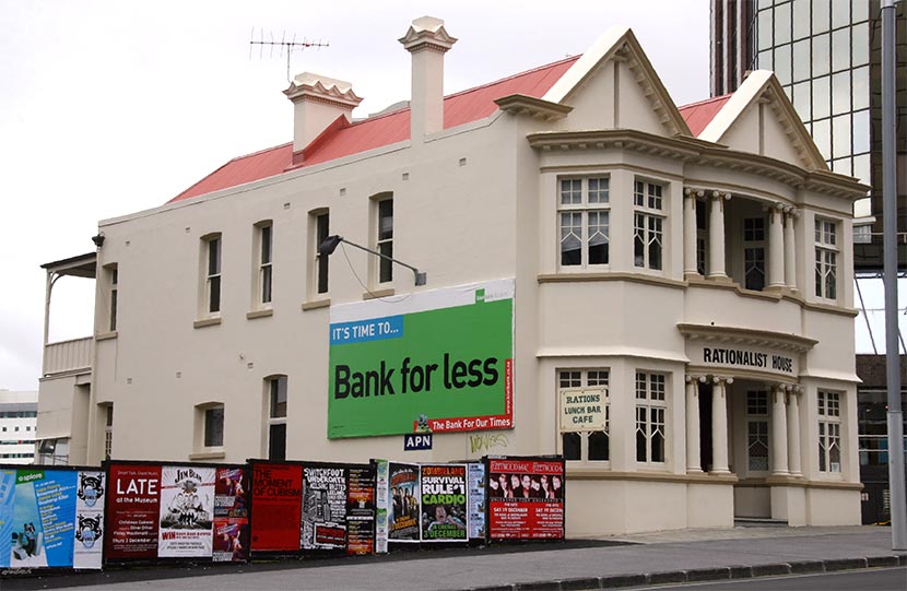 Rationalist House, Auckland