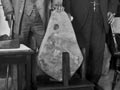 Adze and anchor stone of the Tokomaru canoe