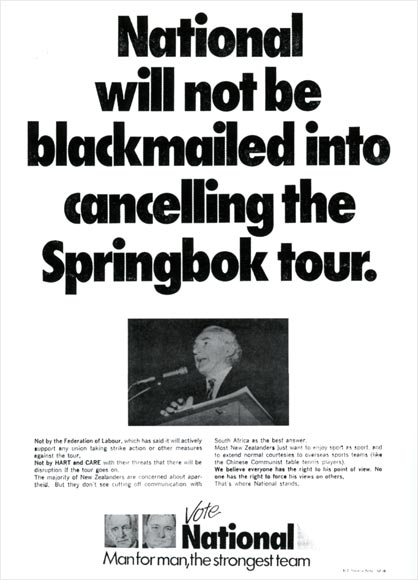 National Party election poster, 1972