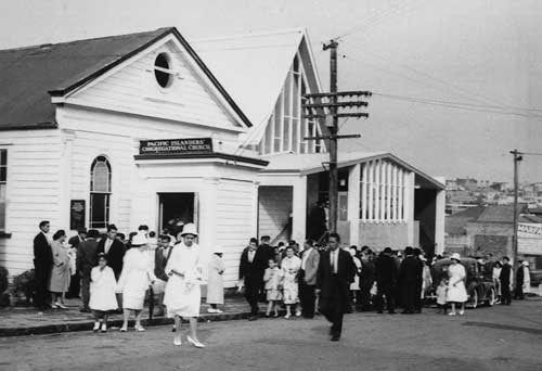 The first Pacific church