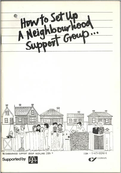 Neighbourhood Support Group booklet