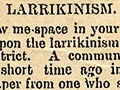 Larrikinism