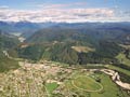 Aerial view of Reefton