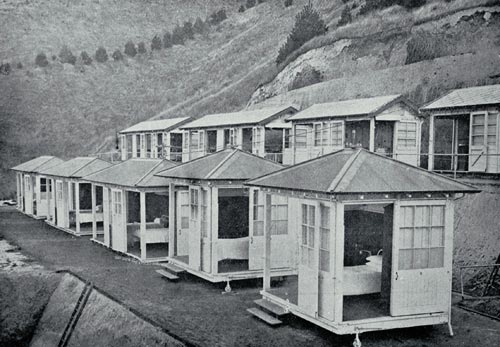 Women's shelters, Cashmere Sanatorium, 1913