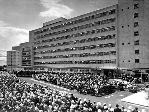 Opening of National Women's Hospital, 1964