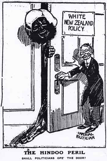 Anti-Indian cartoon