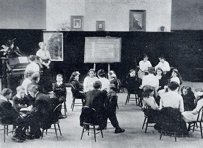 Kensington Presbyterian Sunday school, 1913