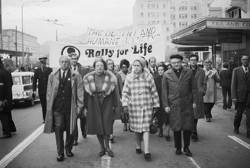 1970s marches: anti-abortion rally