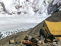 Barun expedition: a campsite