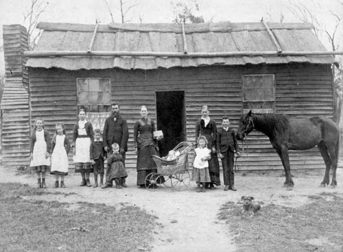 Large family, 1889