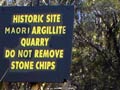 Argillite quarry
