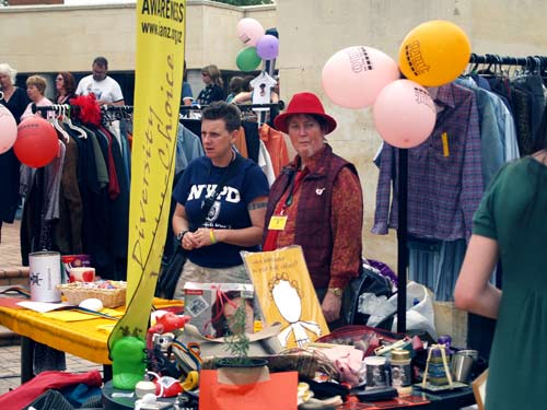 Intersex awareness stall