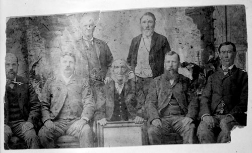Members of the Eight Hour Day Committee, which organised the first Labour Day celebrations in 1890