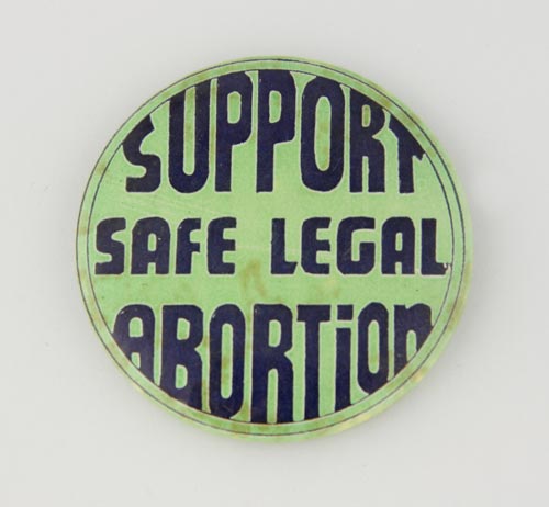 Safe legal abortion badge