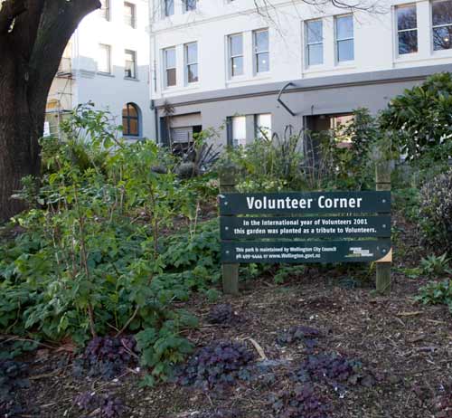 Volunteer corner