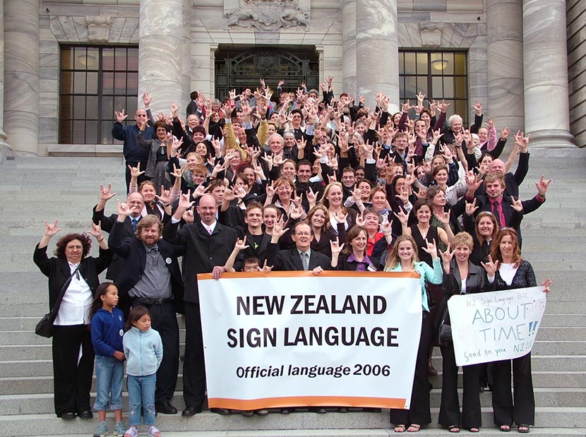 Celebrating the Sign Language Act 2006 