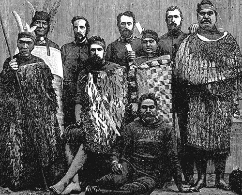 Māori and Pākehā, 1889 