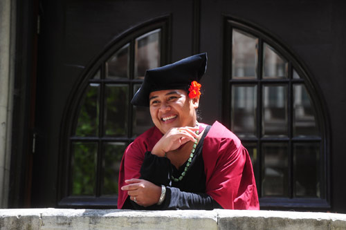 Samoan graduate