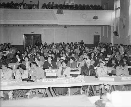 Māori Women's Welfare League conference, 1953