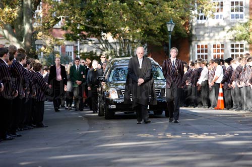 Funeral of James Webster, 2010