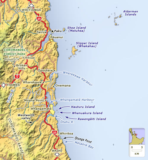 Eastern peninsula
