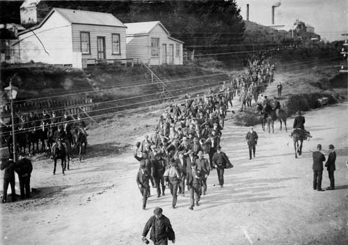 Waihī miners’ strike: strikebreakers