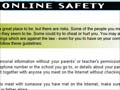 Online safety agreement