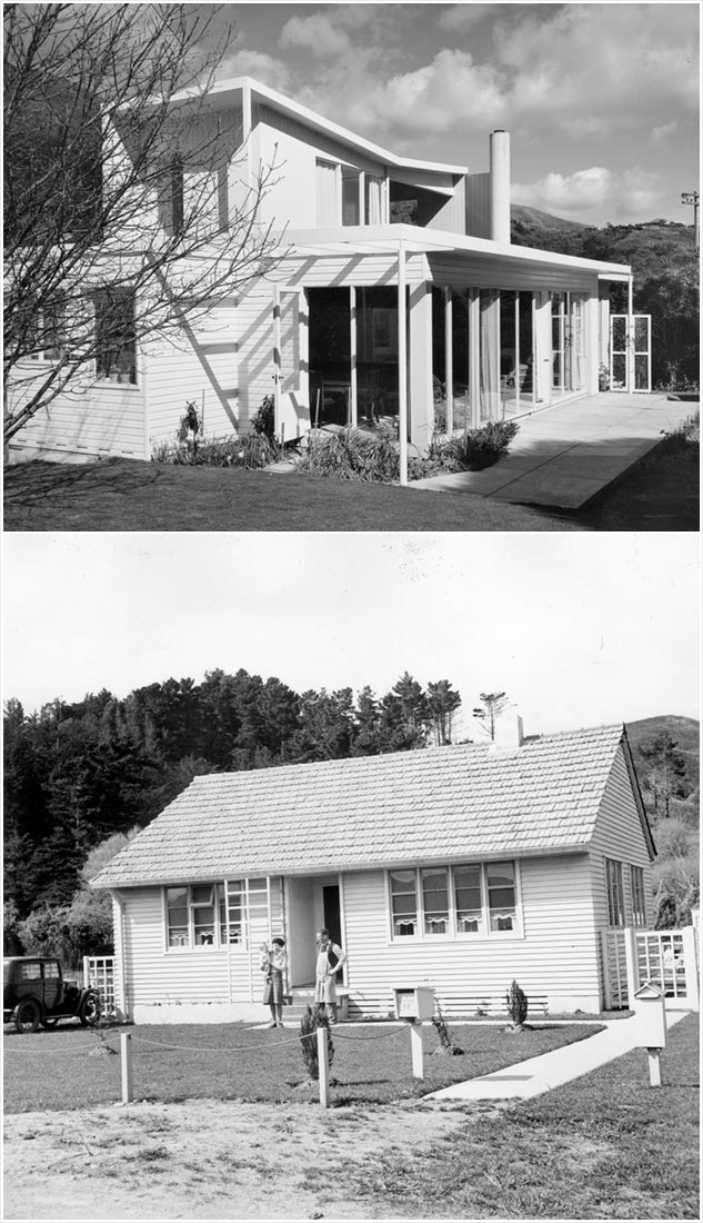 Two Wellington houses