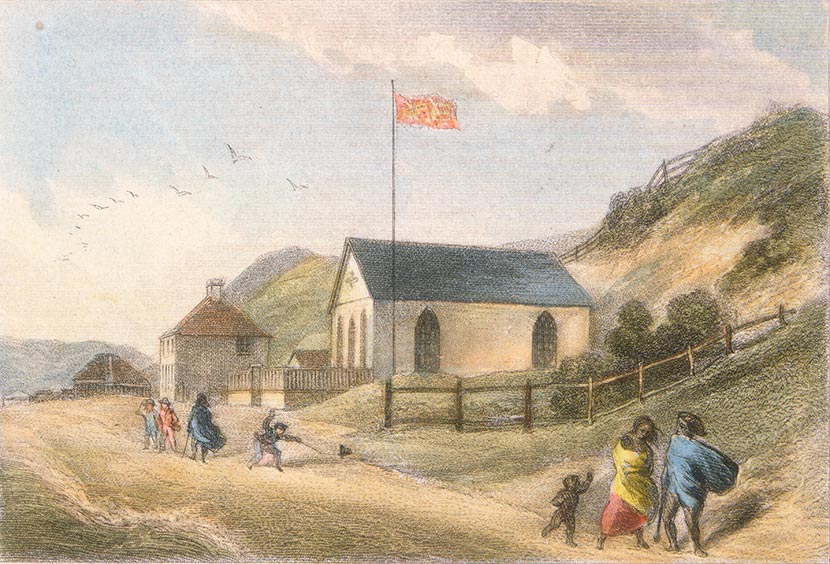 Presbyterian church, Wellington, 1847