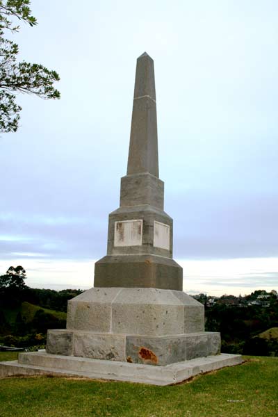 Memorial to a missionary