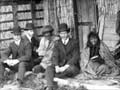 Mormon missionaries in Māori village