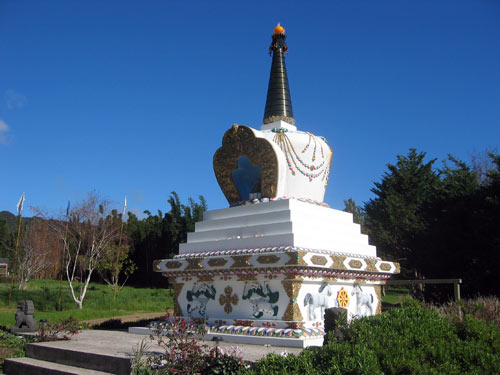 Stupa at the Mahamudra Centre