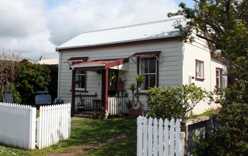 Waihī mining: miner’s house