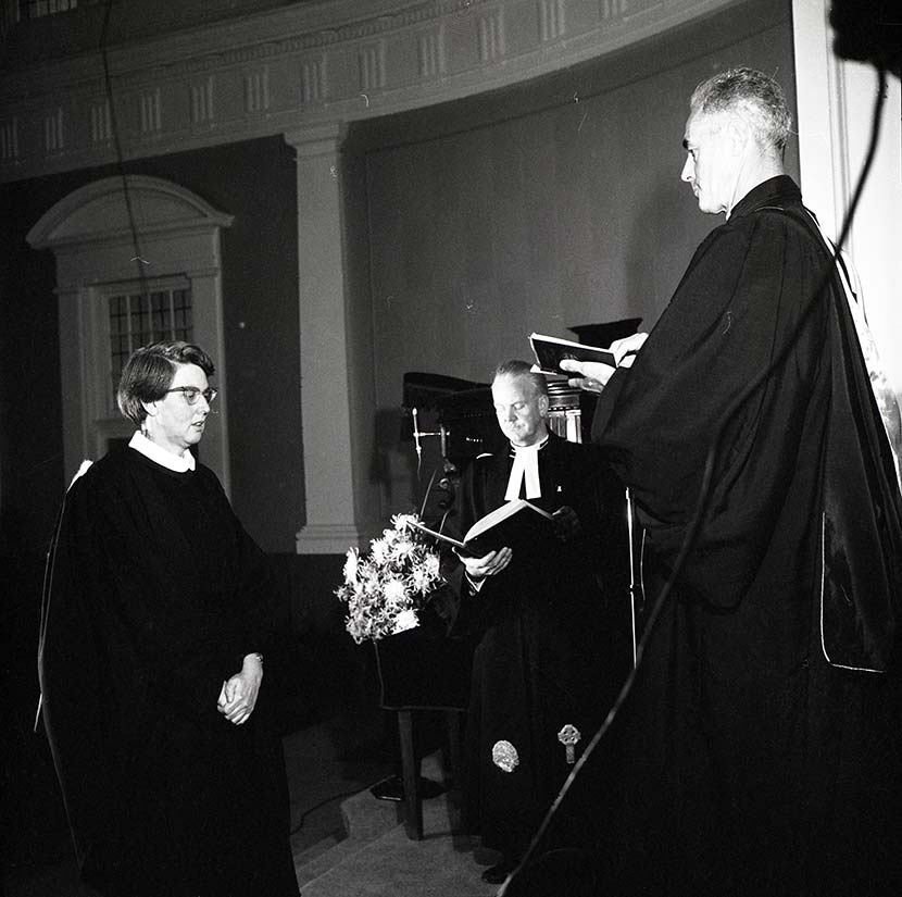 First woman Presbyterian minister