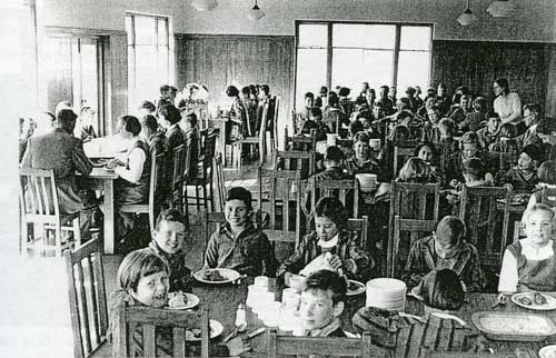 Dining hall, Quaker school, Whanganui