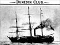 Dunedin Club dinner card, 1901