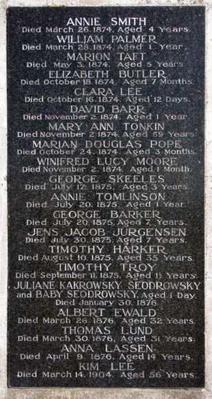 Memorial on Matiu (Somes Island)